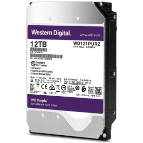 WD 12TB Purple 7200 rpm SATA III 3.54