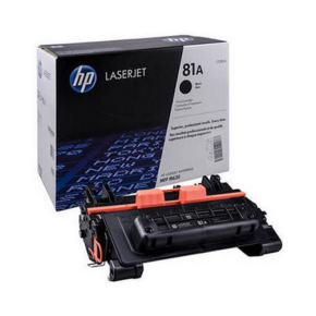 HP 81A Black Original LaserJet Toner Cartridge- CF281A4