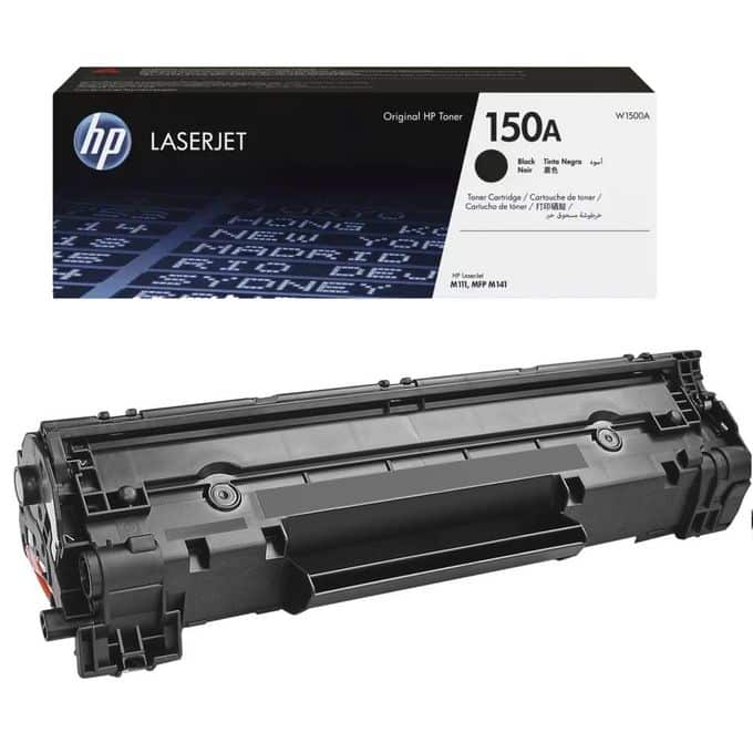 HP 150A Black Original LaserJet Toner Cartridge- W1500A