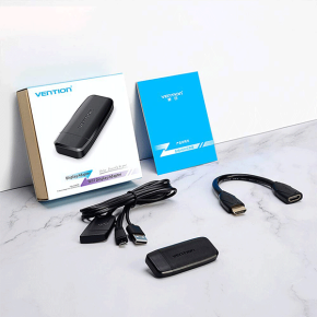 Vention Wireless Hd Dongle WiFi Display Adapter 4K 2.4G Video Casting Display Dongle with Extension Cable 0