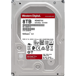 Western Digital 8TB WD Red NAS Internal Hard Drive HDD - 5400 RPM, SATA 6 Gb/s, SMR, 256MB Cache, 3.5 Inches (WD80EFBX)4