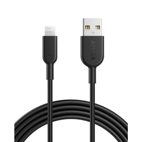 Anker Powerline II Lightning Cable (6ft), MFi Certified for iPhone 