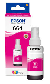 Epson T6643 Magenta Ink Bottle 70ML0