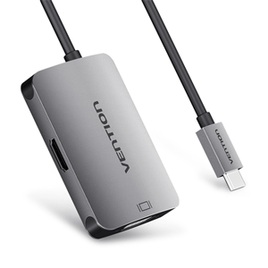 Vention USB Type C To HDMI 4K & VGA Converter â€“ CGKHA