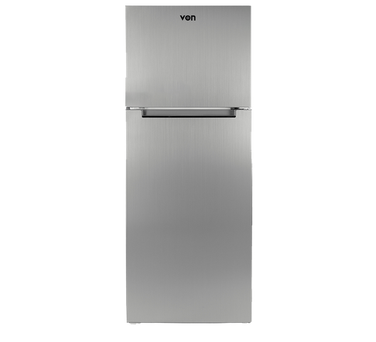 VON VART-36NHS 251L Double Door No Frost Fridge – Silver4