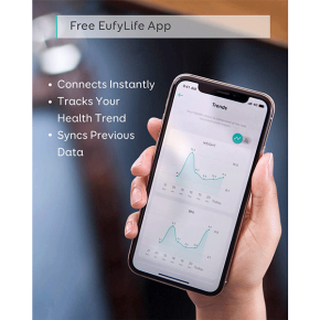 eufy by Anker, Smart Scale P1 with Bluetooth, Body Fat Scale, Wireless Digital Bathroom Scale, 14 Measurements, Weight/Body Fat/BMI, Fitness Body Composition Analysis, Black/White, lbs/kg0