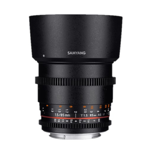 Samyang 85mm T1.5 AS IF UMC II Cine Lens for Canon EF0