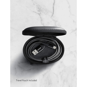 Anker Powerline II with lightning connector 3ft-Black - A8452H110