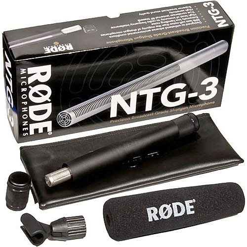 Rode NTG3 Moisture-Resistant Shotgun Microphone (Satin Nickel)4