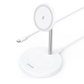 Anker PowerWave Magnetic 2-in-1 Wireless Charging Stand Lite 4