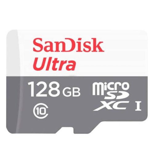 SanDisk MicroSD CLASS 10 100MBPS 128GB without Adapter – SDSQUNR-128G-GN6MN2