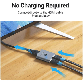 VENTION 2 PORT HDMI BIDIRECTIONAL SWITCHER -VEN-AFLH04