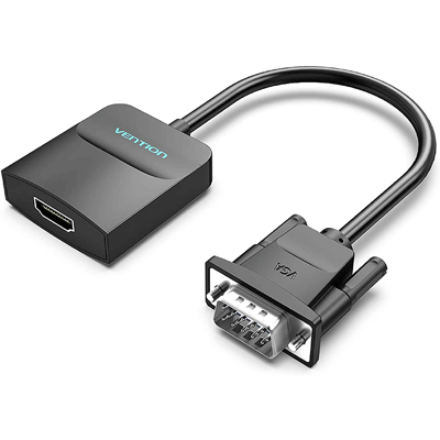 Vention VGA to HDMI Converter with Female Micro USB and Audio Port