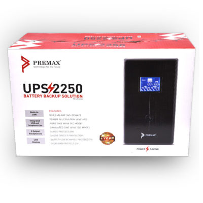 Premax 2250VA (PM-UPS2250) Line Interactive UPS Black4