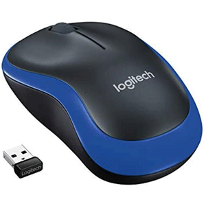 Logitech Wireless Mouse M185 - Blue (910-002236)