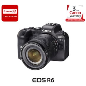 Canon EOS R6 Mirrorless Digital Camera with 24-105mm f/4-7.1 Lens4