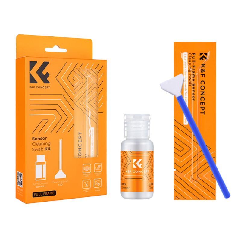 K&F Concept 24mm APS full-frame sensor cleaning swab3