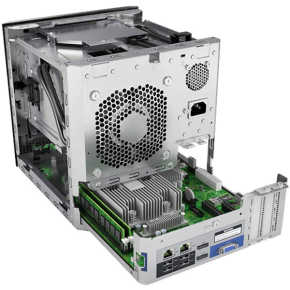 HPE MicroServer Gen10 Tower Server for Business, AMD Opteron X3216 up to 3.0GHz, 8GB RAM, 4TB Storage, RAID3