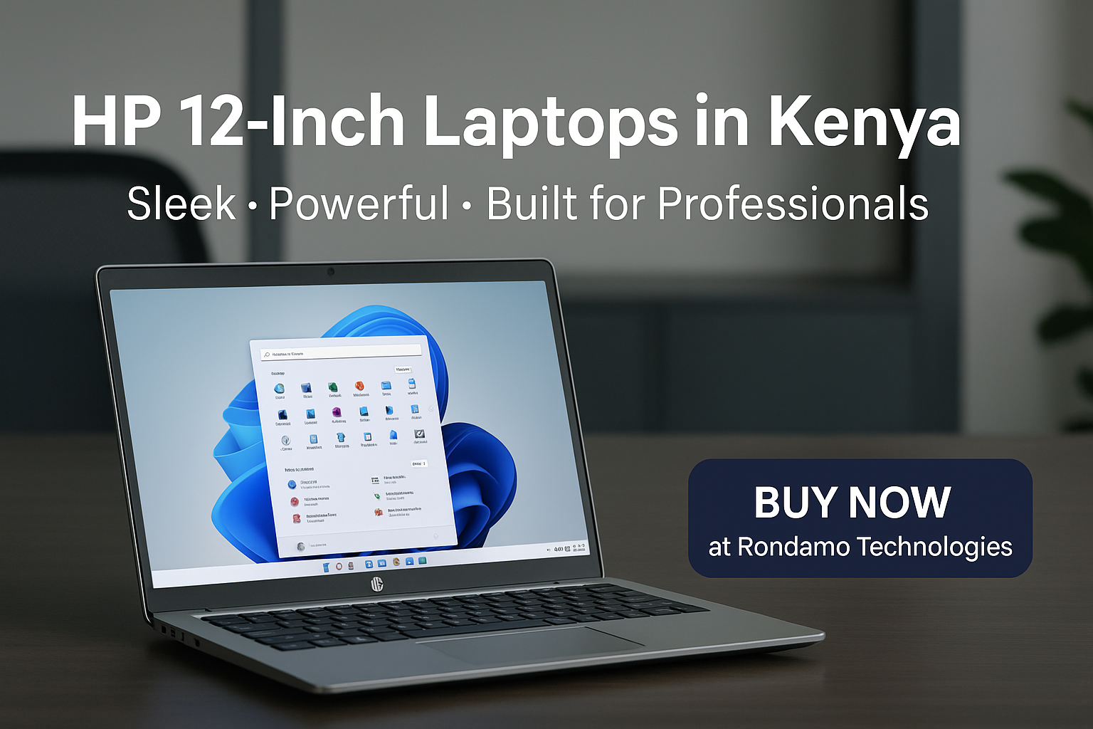 HP 12-Inch Laptops – Built for Business, Ready for Anywhere